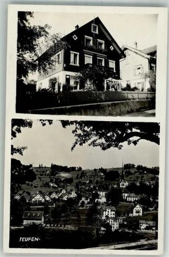 9052 Niederteufen 1935 Foto AK