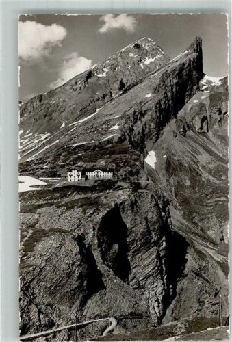 Gemmipass Wallis 1945 Foto AK Hotel Wildstrubel