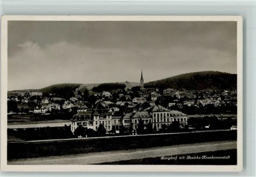 3400 Burgdorf Berthoud 1937 - mit Bezirks-Krankenanstalt