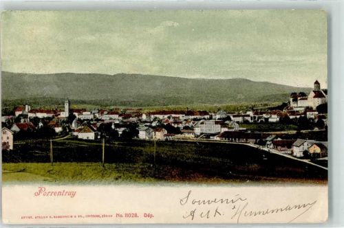2900 Porrentruy Pruntrut 1909
