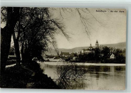 4500 Solothurn Soleure 1909 - An der Aare