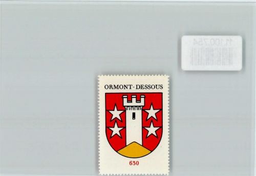 1863 Le Sépey Ormont-Dessous - Vignette Wappen Kaffee Hag ca 1920-1940