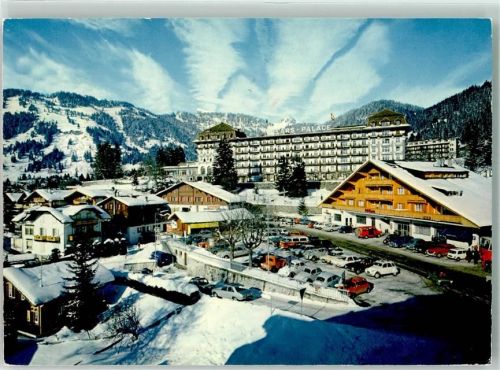 1884 Villars-sur-Ollon - Winter La Gare Palace