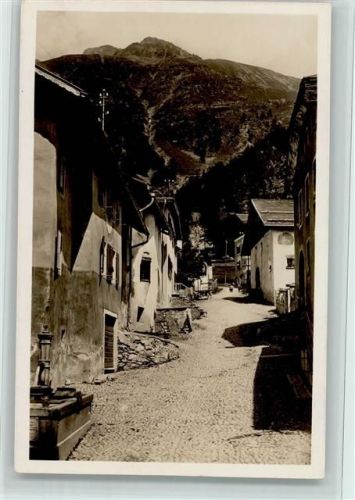 7504 Pontresina - Dorfpartie Brunnen