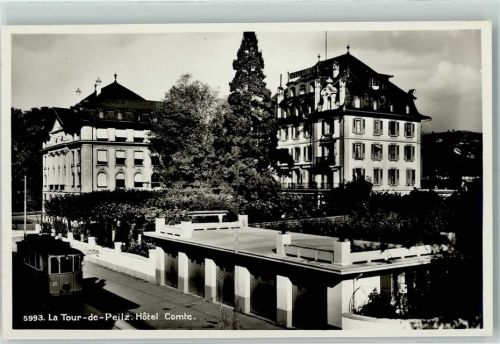 1814 La Tour-de-Peilz - Hotel Comte Straßenbahn