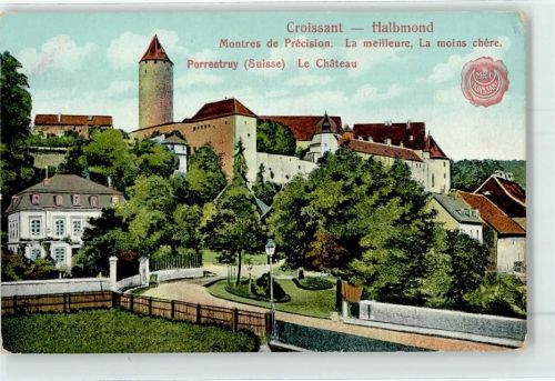 2900 Porrentruy Pruntrut Künstlerkarte