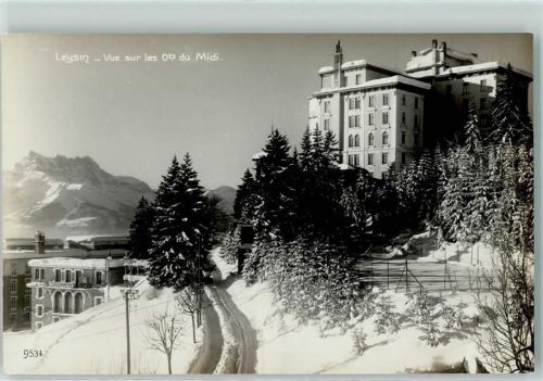 1854 Leysin - Dents du Midi Winter
