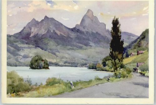 6424 Lauerz Künstlerkarte