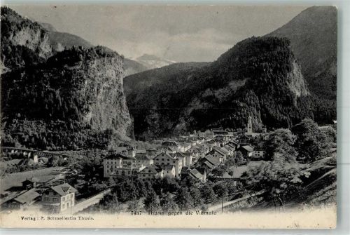 7430 Thusis 1907 Foto AK