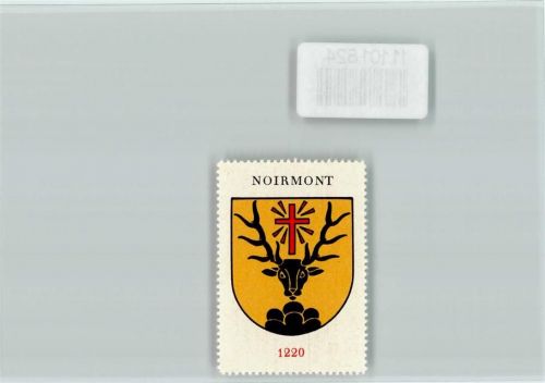 2340 Le Noirmont Le Peu-Péquignot - Vignette Wappen Kaffee Hag ca 1920-1940