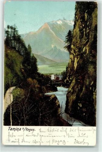 Taminaschlucht 1903