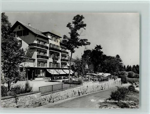 2532 Magglingen Macolin 1955 Foto AK Hotel Bellevue, sehr gute Erhaltung AK