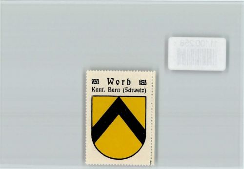 3076 Worb - Vignette Wappen Kaffee Hag ca 1920-1940
