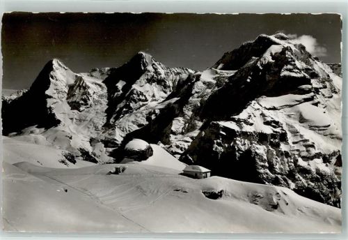 Schilthornhütte - Eiger Mönch Jungfrau Winter