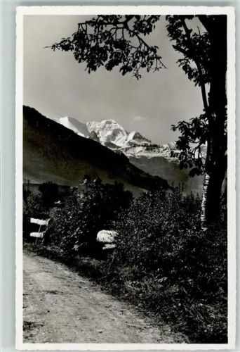 3703 Aeschi b. Spiez Gebrauchsspuren Blüemlisalp