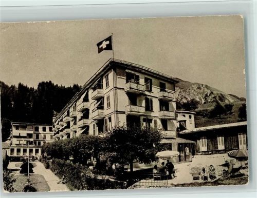 3775 Lenk im Simmental 1941 - Grand Hotel des Bains AK