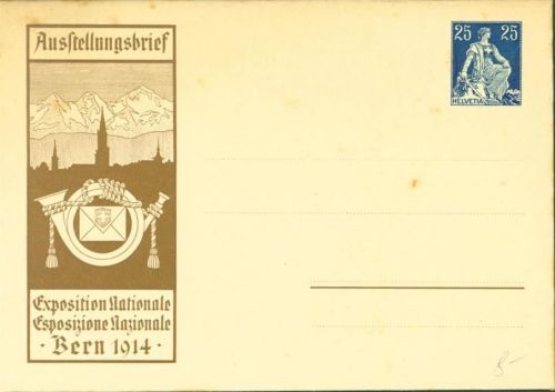 Bern Berne Phila Schweiz Ganzsache