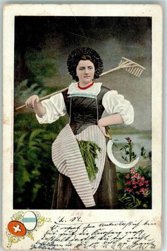 6300 Zug Zugo Gebrauchsspuren Trachtenfau