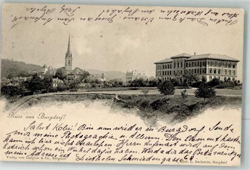 3400 Burgdorf Berthoud 1902 Foto AK