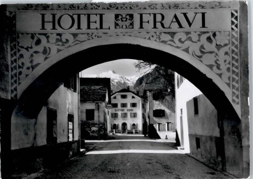 7440 Andeer - Hotel Fravi, Gasthof Sonne