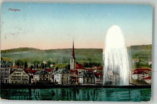 8810 Horgen 1915 Foto AK