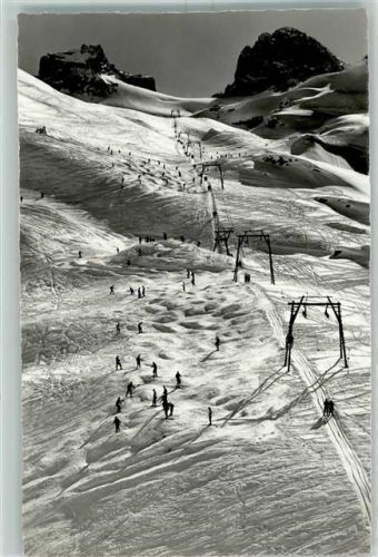 Trübsee - Skilift Winter Jochpass