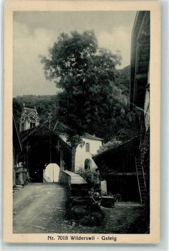 3812 Wilderswil Gebrauchsspuren Brücke