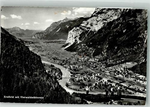 6472 Erstfeld 1962 Foto AK