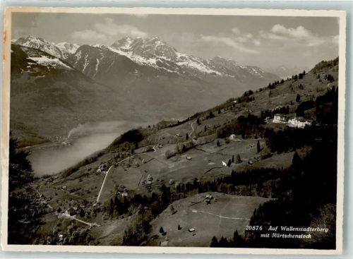 8881 Walenstadtberg Foto AK Mürtschenstock Foto Gross