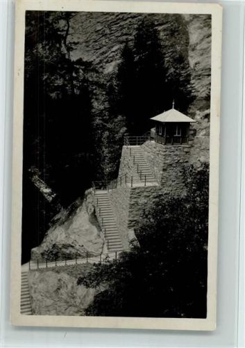 7430 Thusis - Abstieg zur Viamala-Galerie