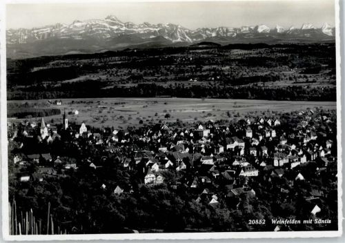 8570 Weinfelden - Gesamtansicht, Säntis