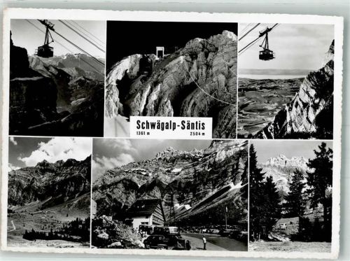 Säntis - Seilbahn Schwägalp Gasthaus Auto Omnibus