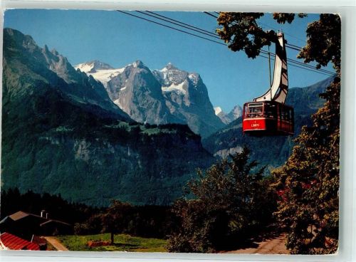 6083 Hasliberg Hohfluh - Schwebebahn Wetterhorngruppe Mönch EIger