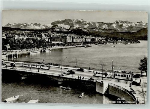 8000 Zürich - Utoquai Quaibrücke Tram