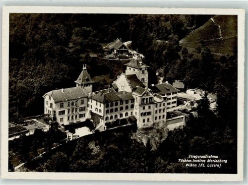 4806 Wikon - Fliegeraufnahme Töchter Institut Marienburg