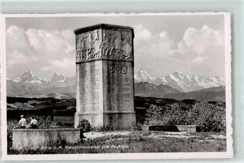 3416 Affoltern im Emmental - Kavallerie Denkmal Alpen