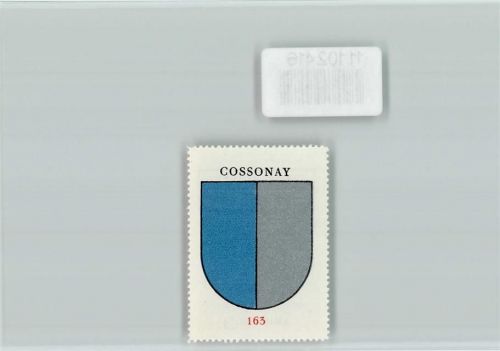 1304 Cossonay-Ville - Vignette Wappen Kaffee Hag ca 1920-1940