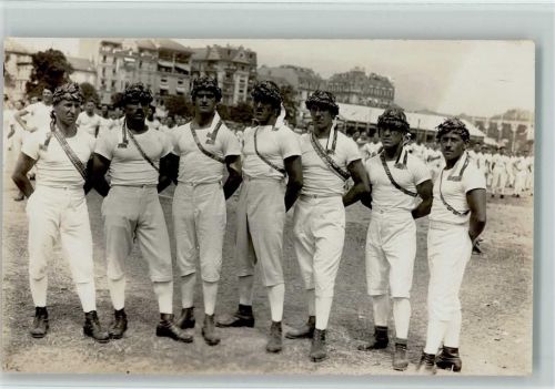 1200 Genève Genf Foto AK 58. Turnfest 1925 AK