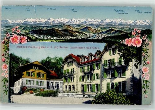 4448 Läufelfingen Gebrauchsspuren Kurhaus Frohburg Hüttenstempel