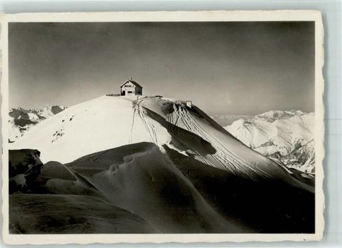 Hörnlihütte - Hüttenstempel Winter