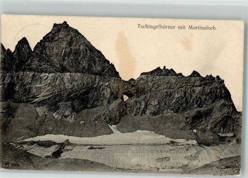 8767 Elm 1905 Gebrauchsspuren Tschinglehörner Martinsloch