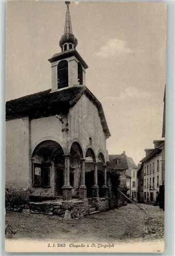1898 St-Gingolph Gebrauchsspuren Alte Kapelle