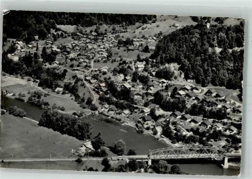 3805 Goldswil b. Interlaken Foto AK Fliegeraufnahme