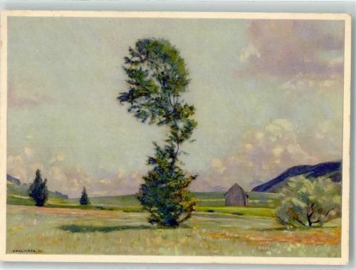 Meilen sign. C. Liner Künstlerkarte Ort lt. Verlag Pro Juventute Schweiz