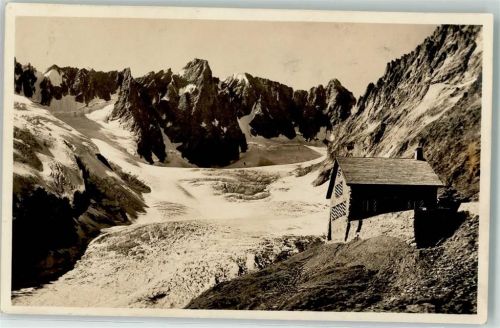 Kehlenalphütte - Hüttenstempel Kehlengletscher