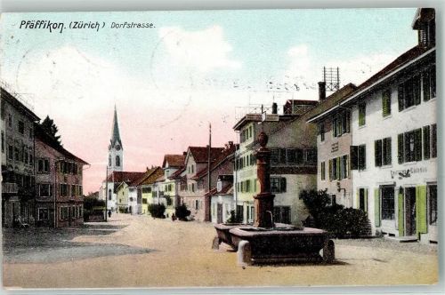 8330 Pfäffikon ZH 1906 - Dorfstraße