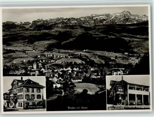 8428 Teufen ZH 1937 Foto AK Conditorei Indlekofer AK