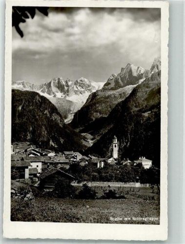7610 Soglio 1941 Foto AK