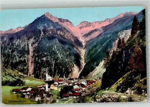 6487 Göschenen Foto AK Riental