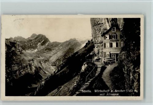 Altmann Säntis - Wirtschaft zum Aescher Altmann